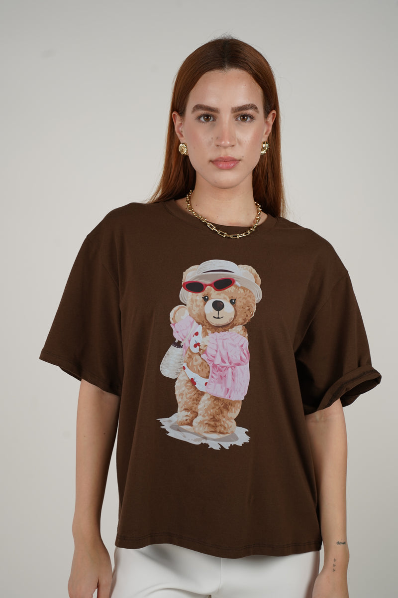 Rema Graphic Bear Top – Cute, Comfy & Full of Personality