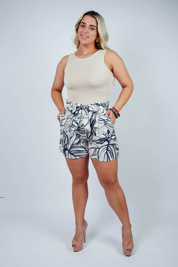 Carolina Linen Shorts - Carema Boutique