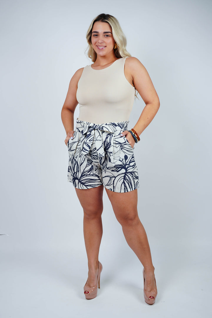 Carolina Linen Shorts - Carema Boutique