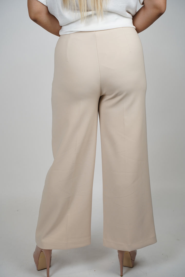 Fatima Wideleg Trousers - Carema Boutique