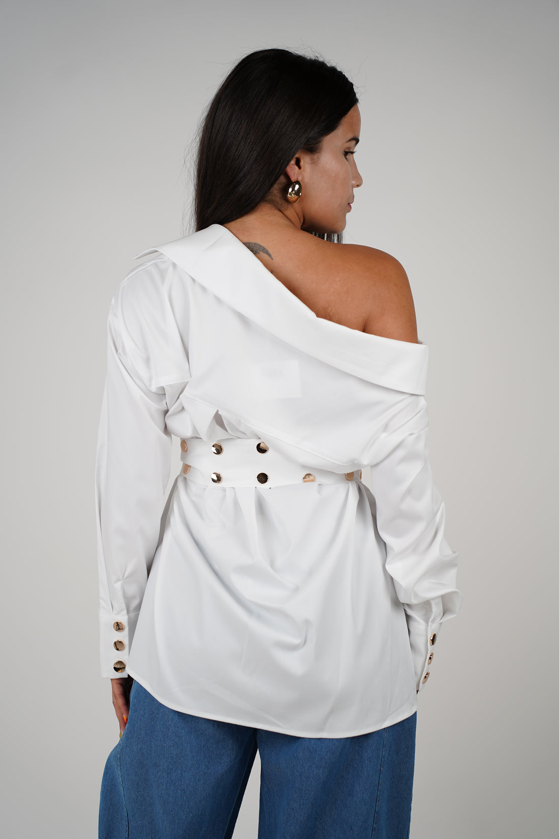 Calo Oversized Button Down – Bold, Elevated & Statement-Ready