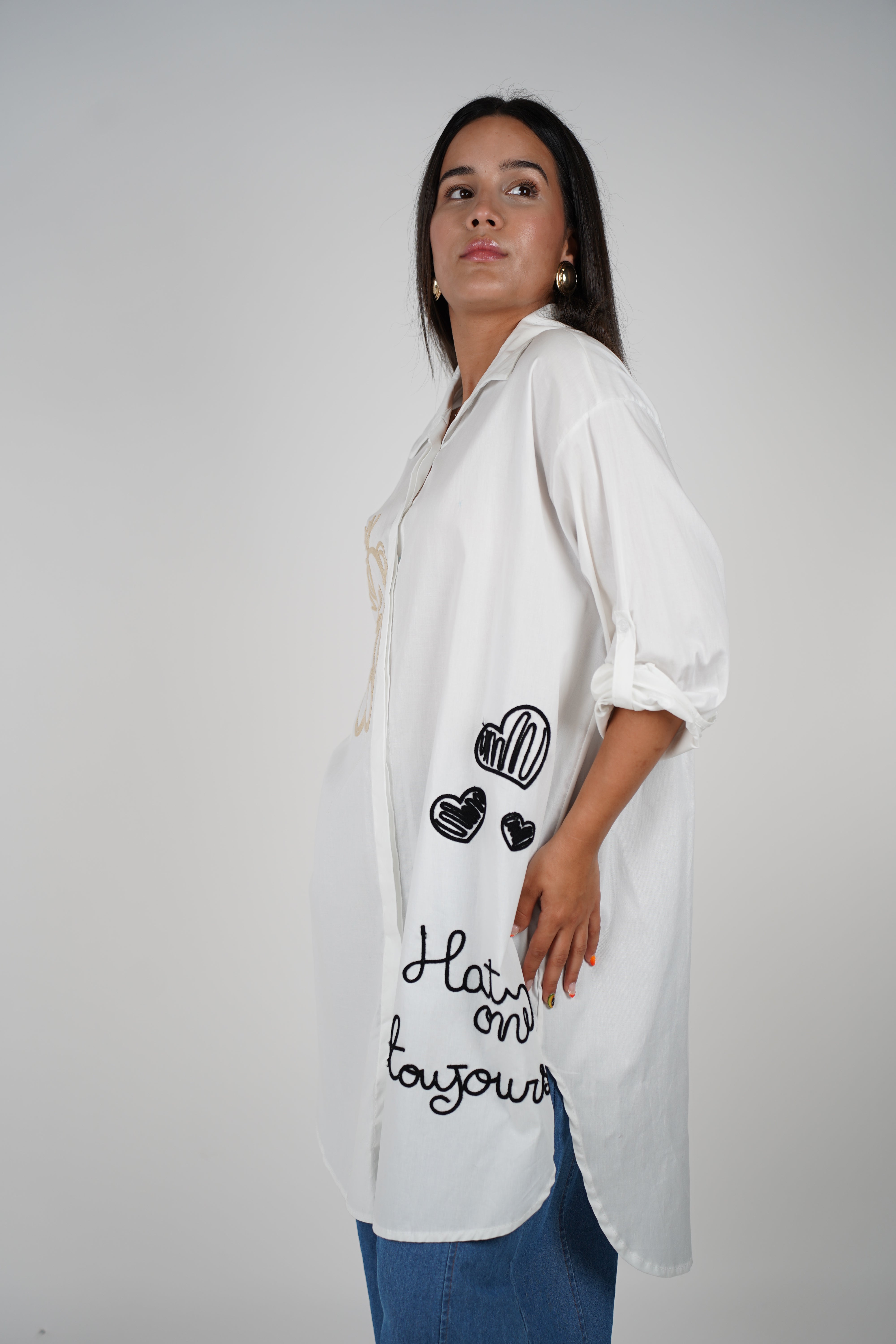 Camisa abotonada Daylin Oso