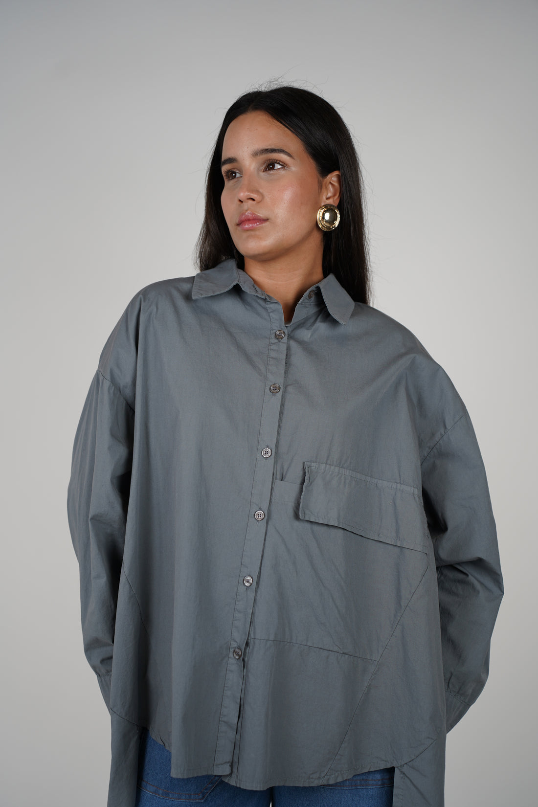 Sheila Oversized Button Down – Effortless Everyday Comfort