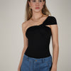 Allison Bodysuit – One-Shoulder Statement Fit