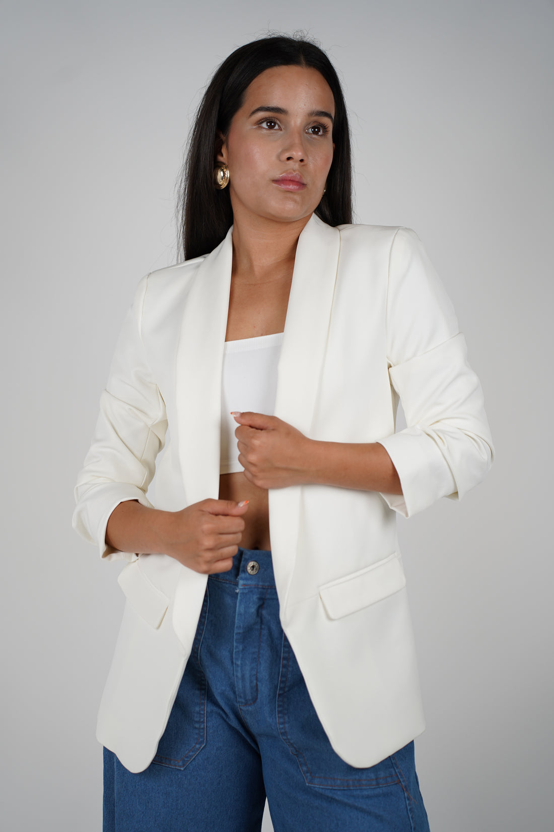 Lark Blazer – Structured Elegance in Vibrant Hues