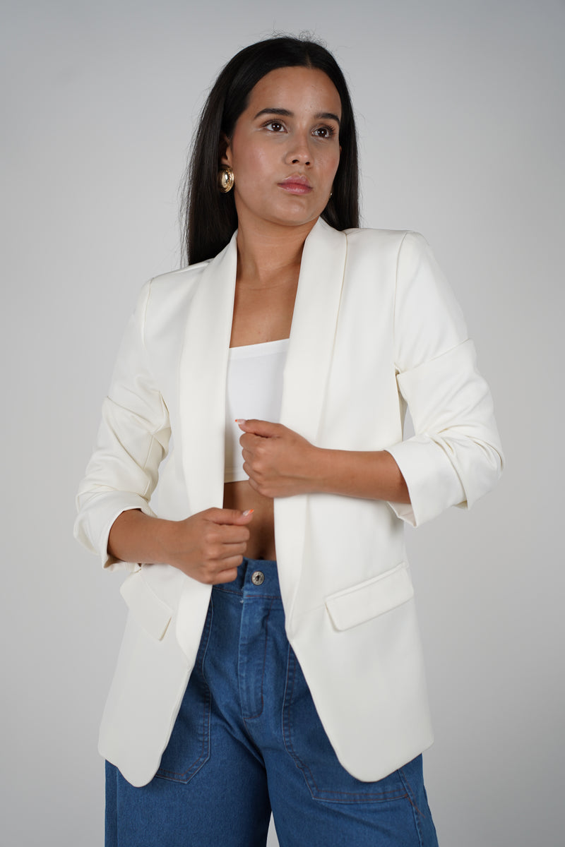 Lark Blazer – Structured Elegance in Vibrant Hues