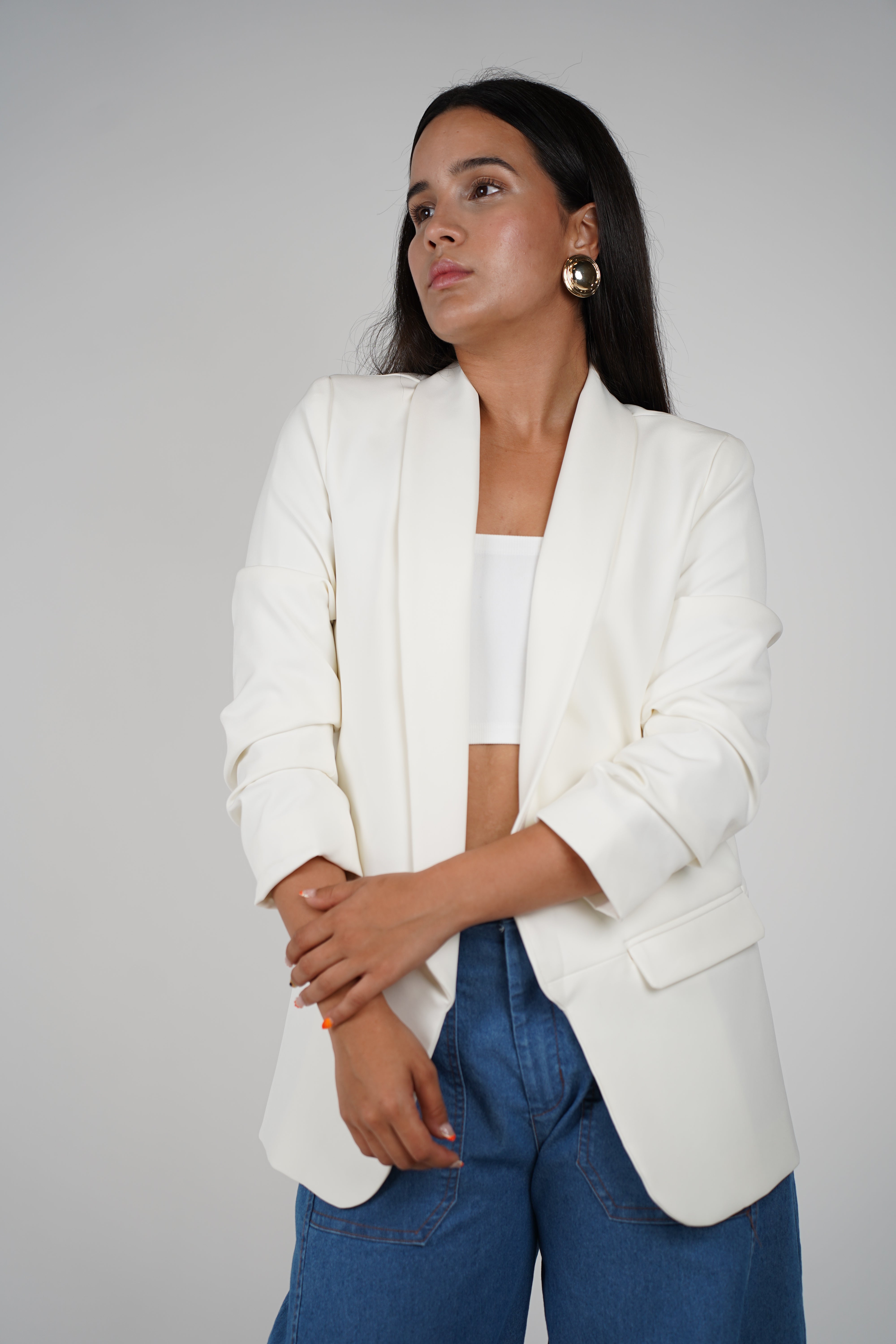 Lark Blazer – Structured Elegance in Vibrant Hues