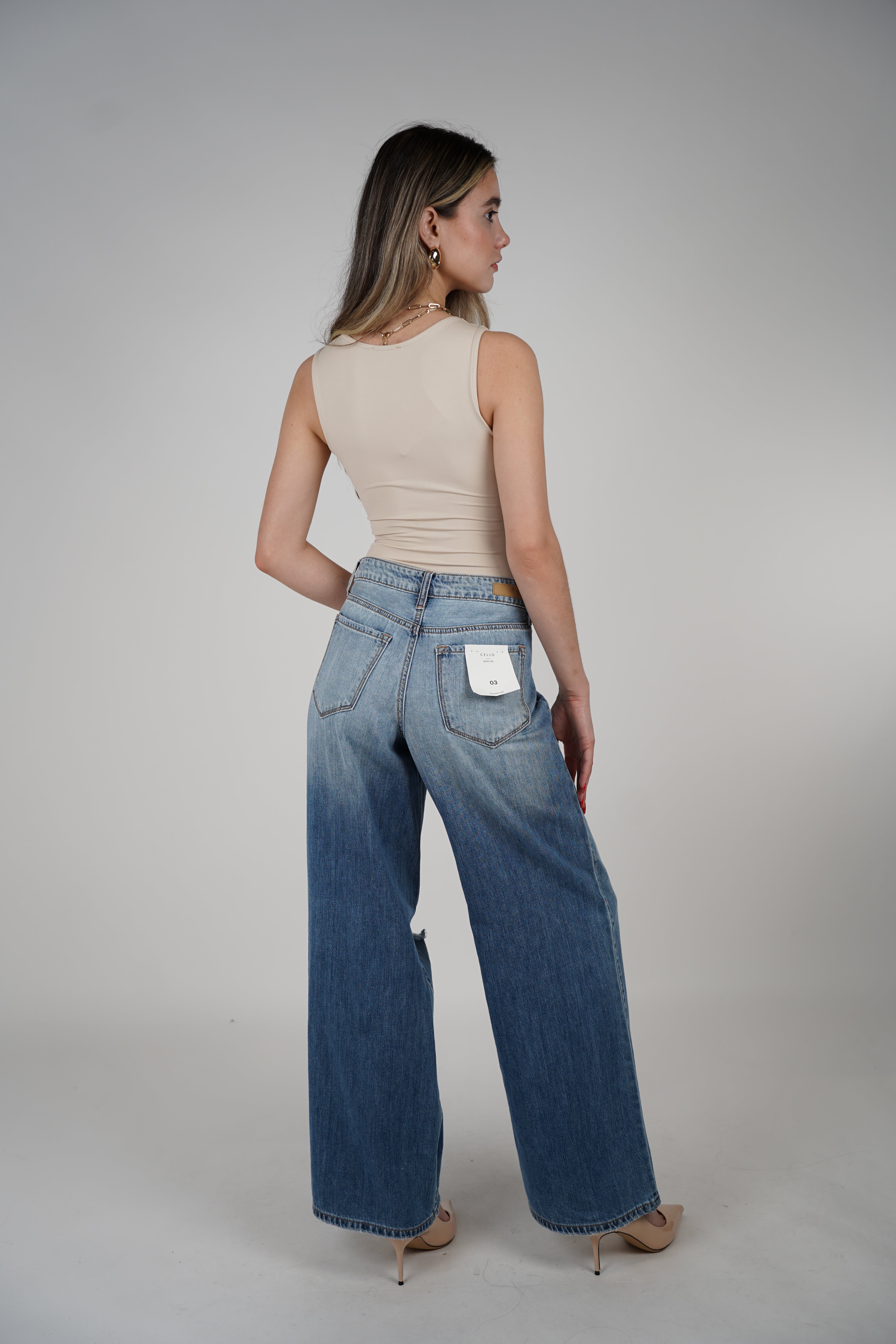 Florencia Wideleg Jeans – Relaxed Fit, Effortless Edge