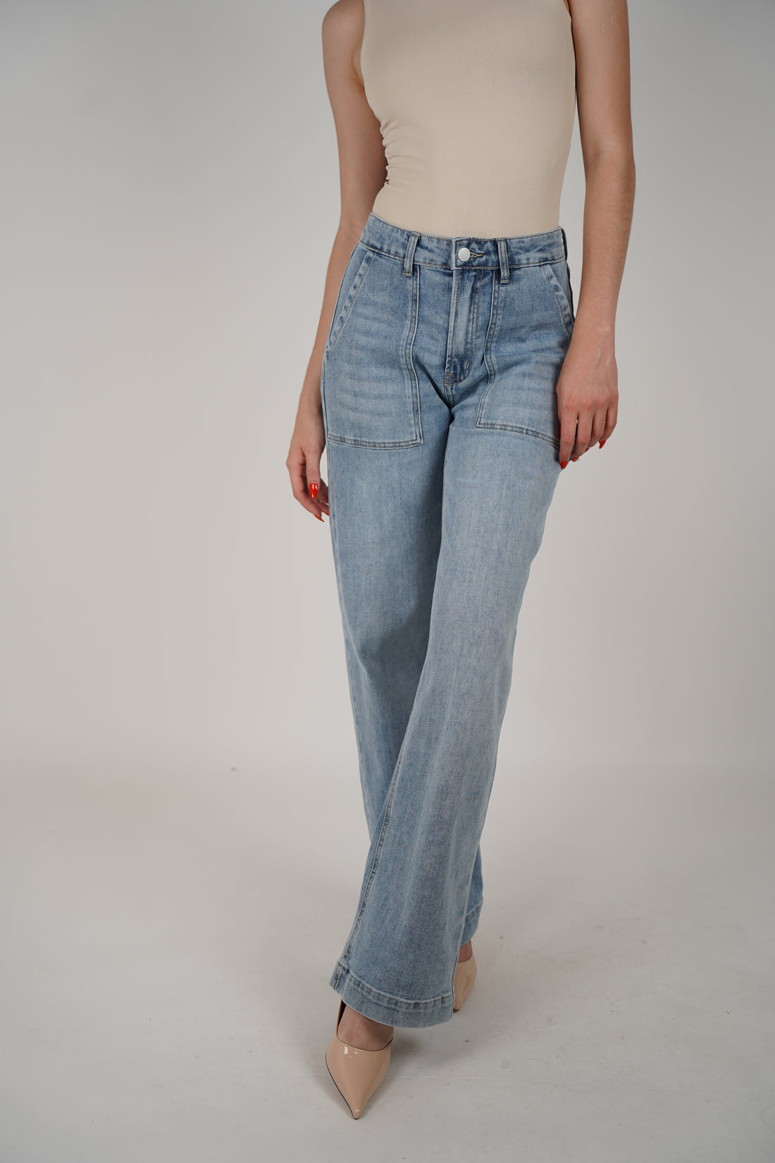 Vaqueros cargo Carla