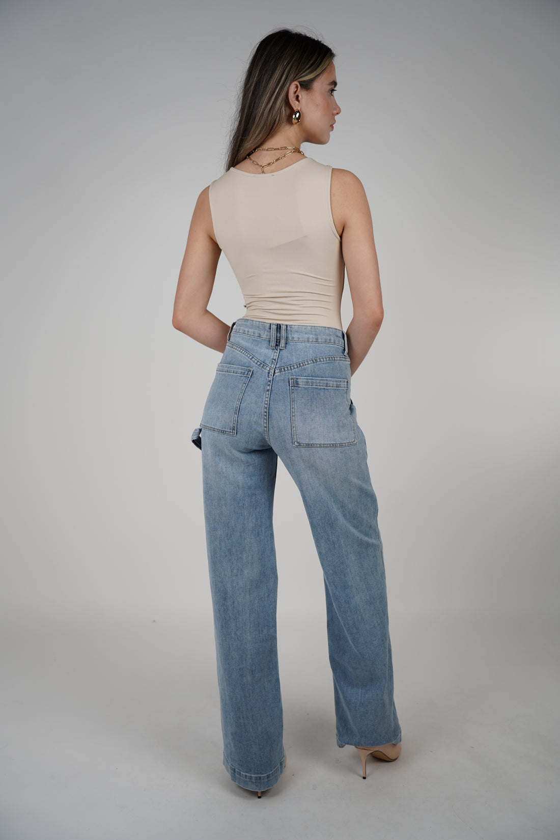 Vaqueros cargo Carla