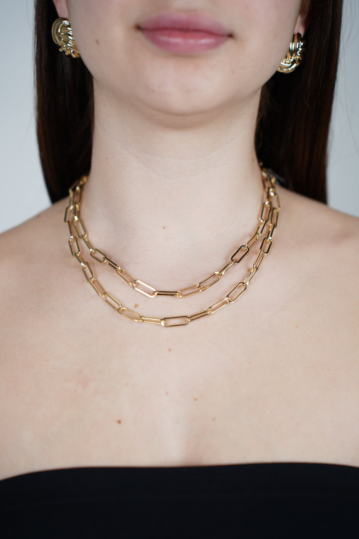 Anibel Chain Necklace - Carema Boutique