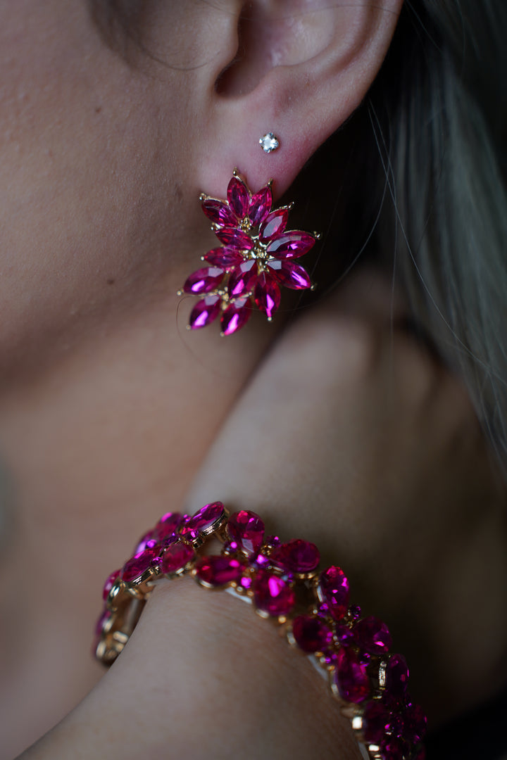 Crystals Earrings - Carema Boutique