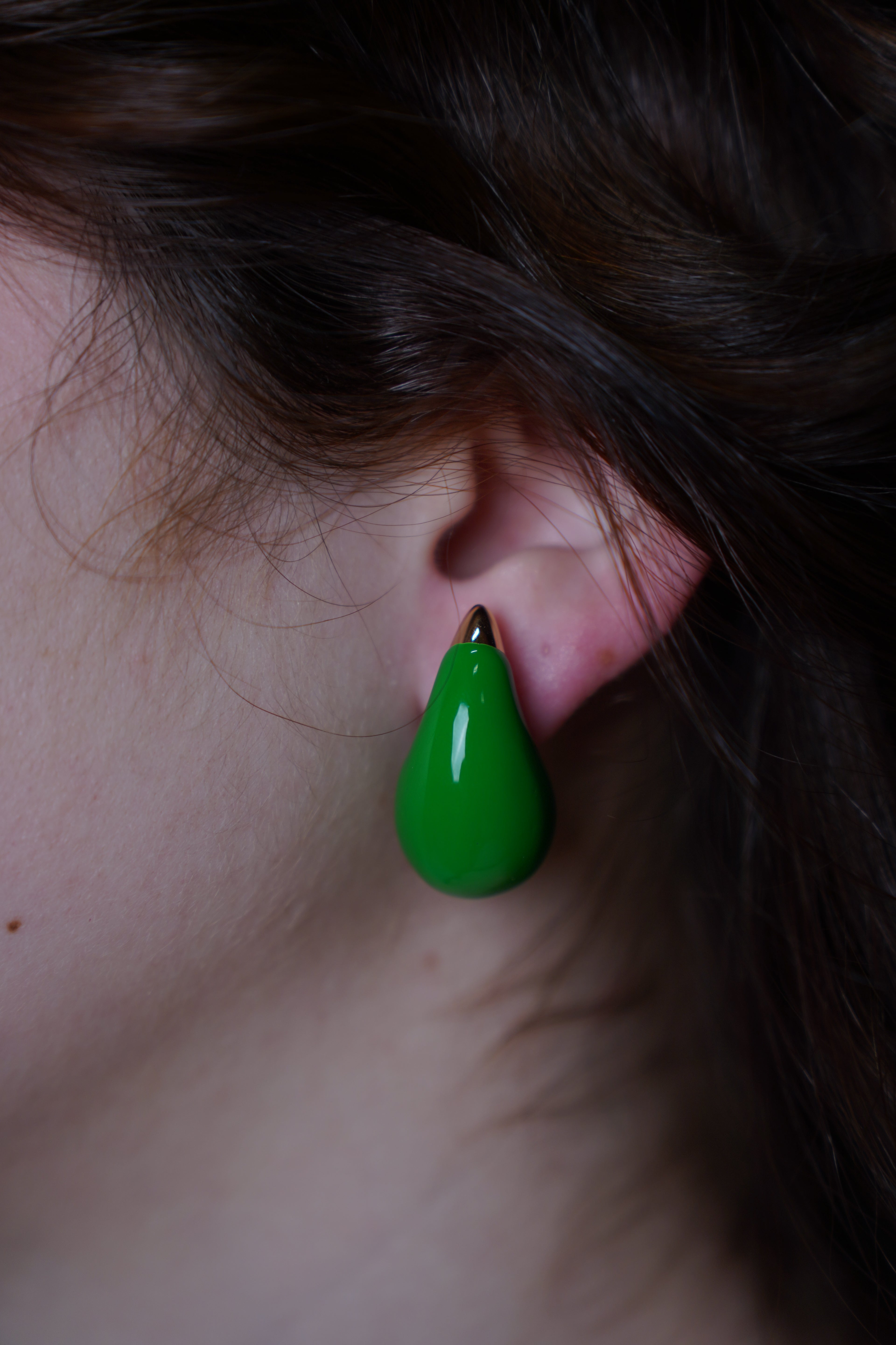 Chunky Tear Drop Earrings - Carema Boutique