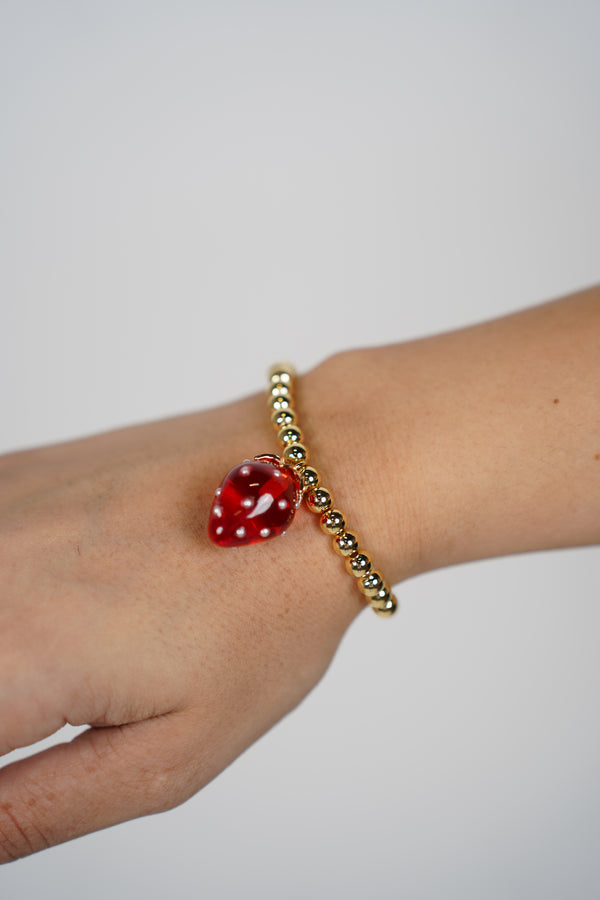 Strawberry Bracelet - Carema Boutique