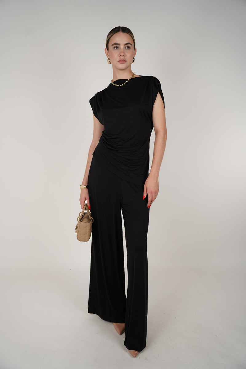 Sira Soft Pants – Wide-Leg Knit Lounge Pants One Size