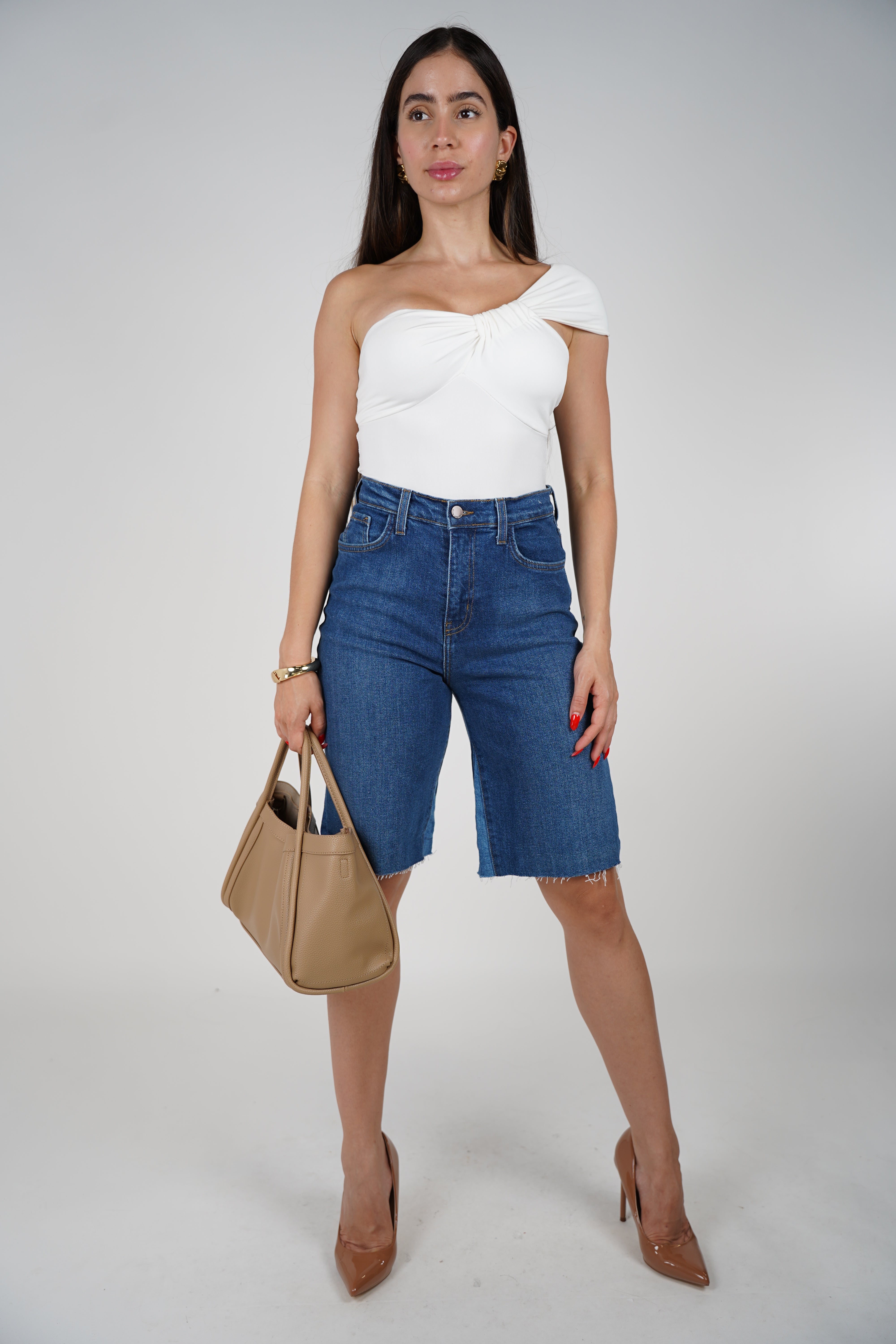 Isabella Shorts – Classic Denim with a Chic Edge