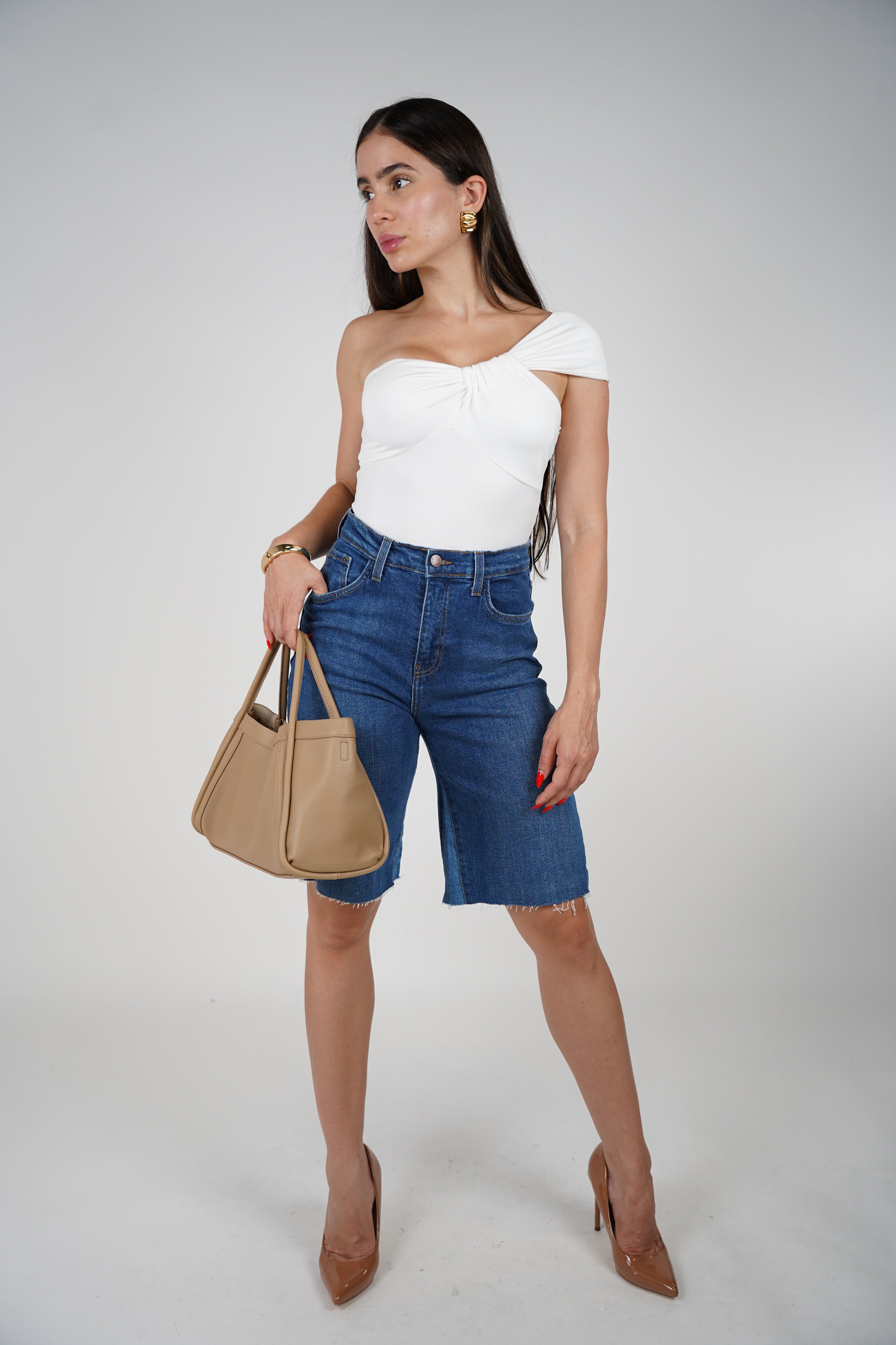 Isabella Shorts – Classic Denim with a Chic Edge