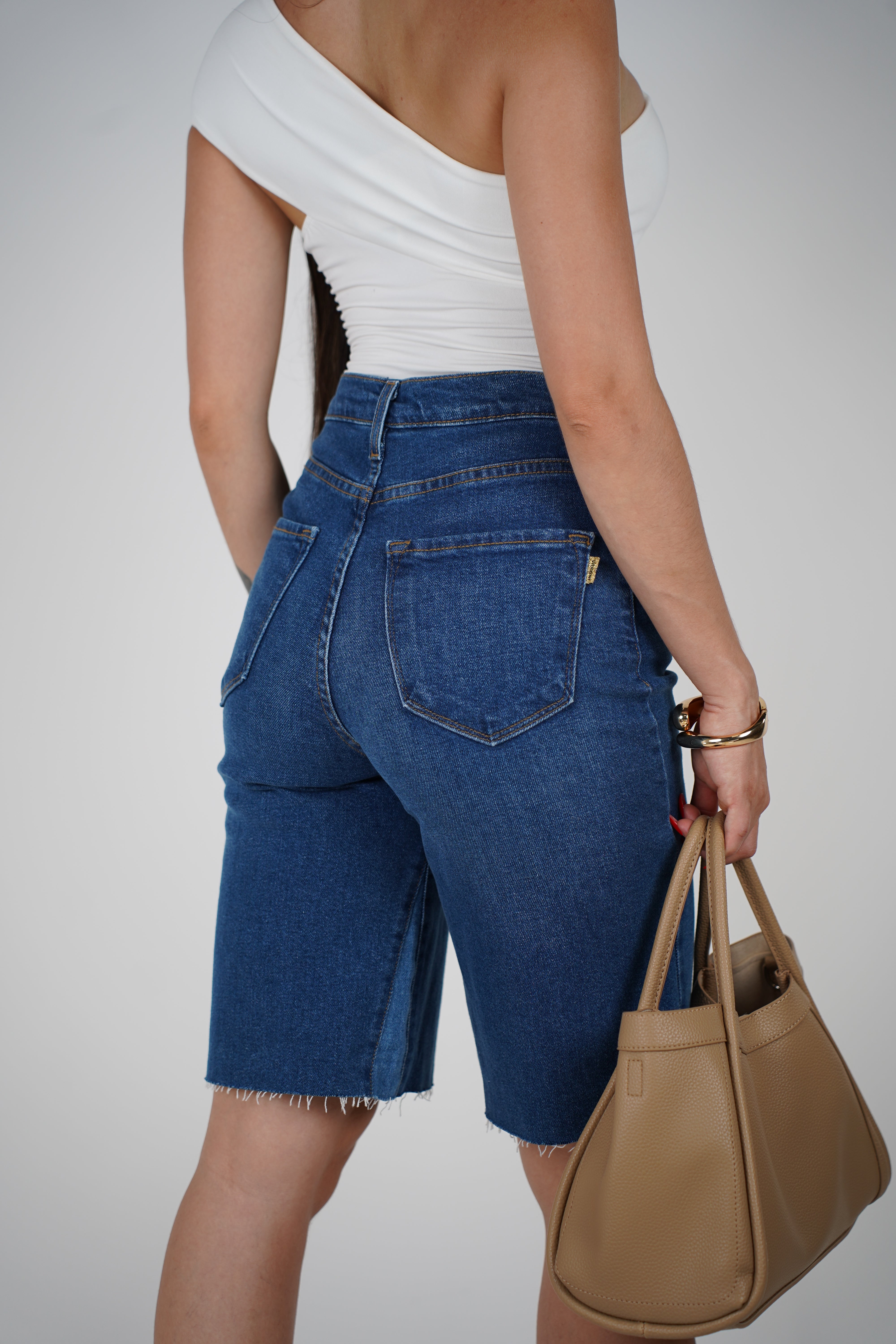 Isabella Shorts – Classic Denim with a Chic Edge