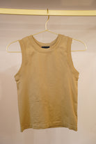 Round Neck No Sleeves Basics - Carema Boutique