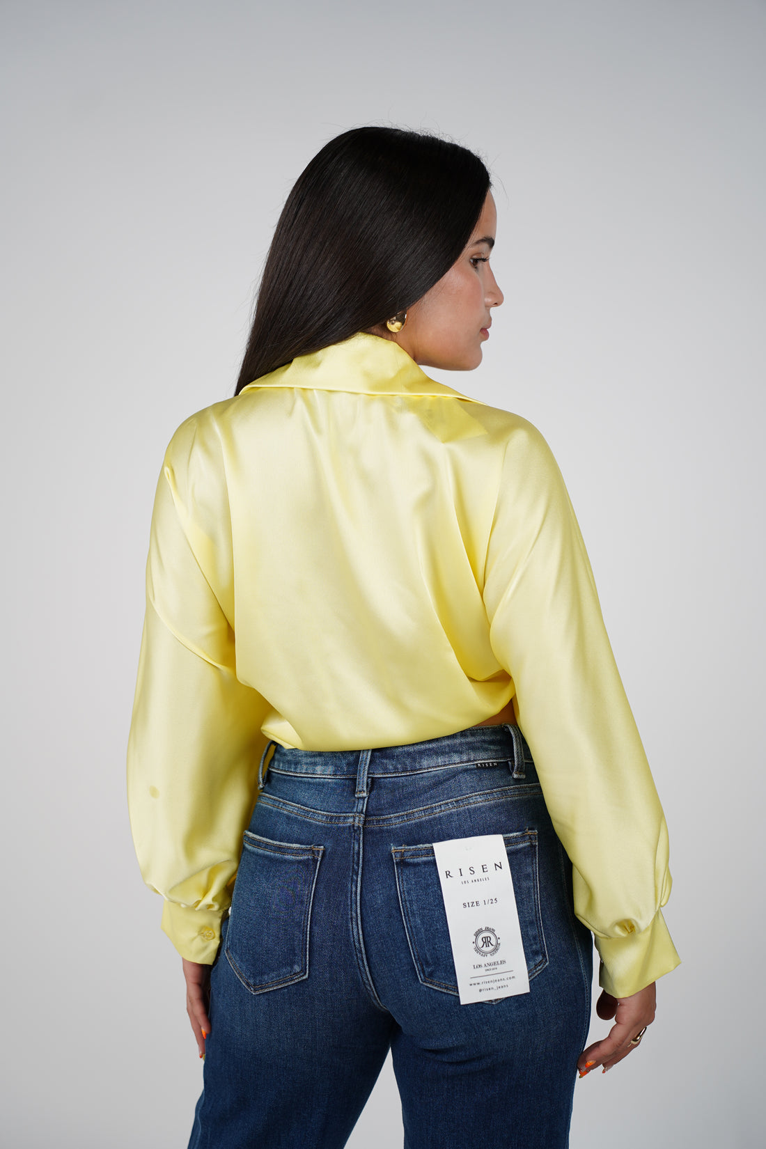 Blusa de seda Agatha
