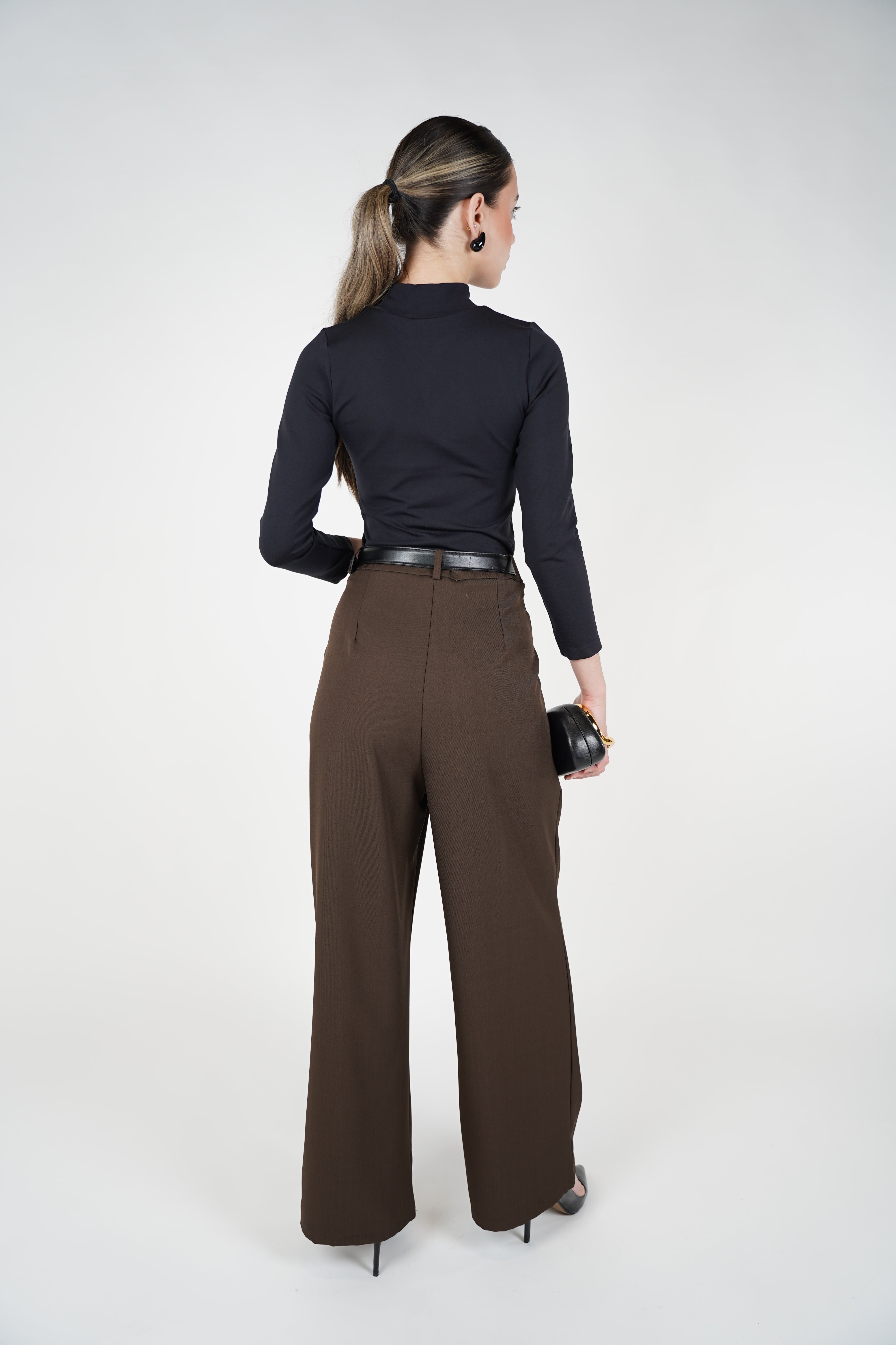 Lucere Belted Wideleg Pants
