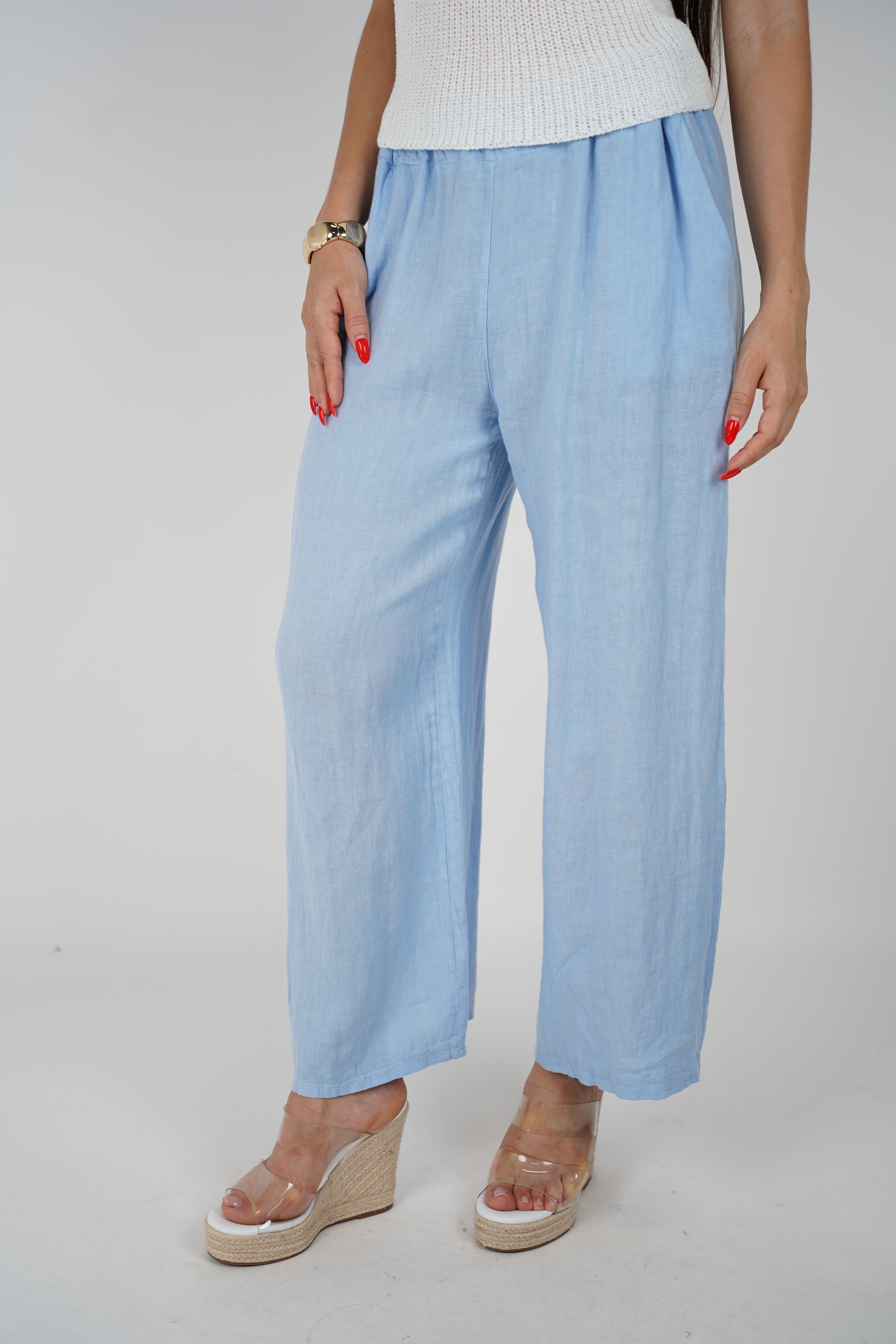 Lune Linen Pants – Effortlessly Chic Comfort