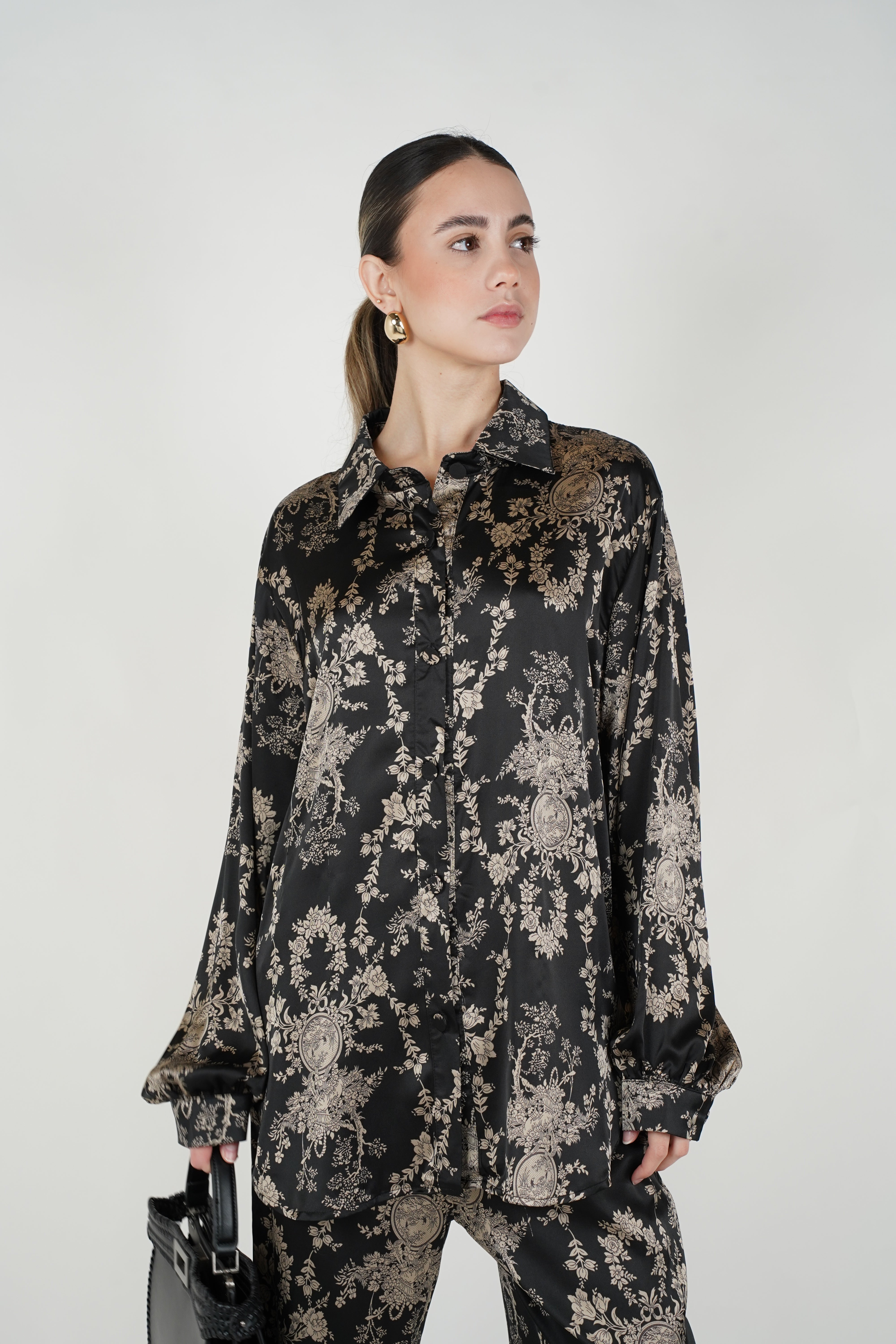 Celorin Tiger Stamped Pants Set