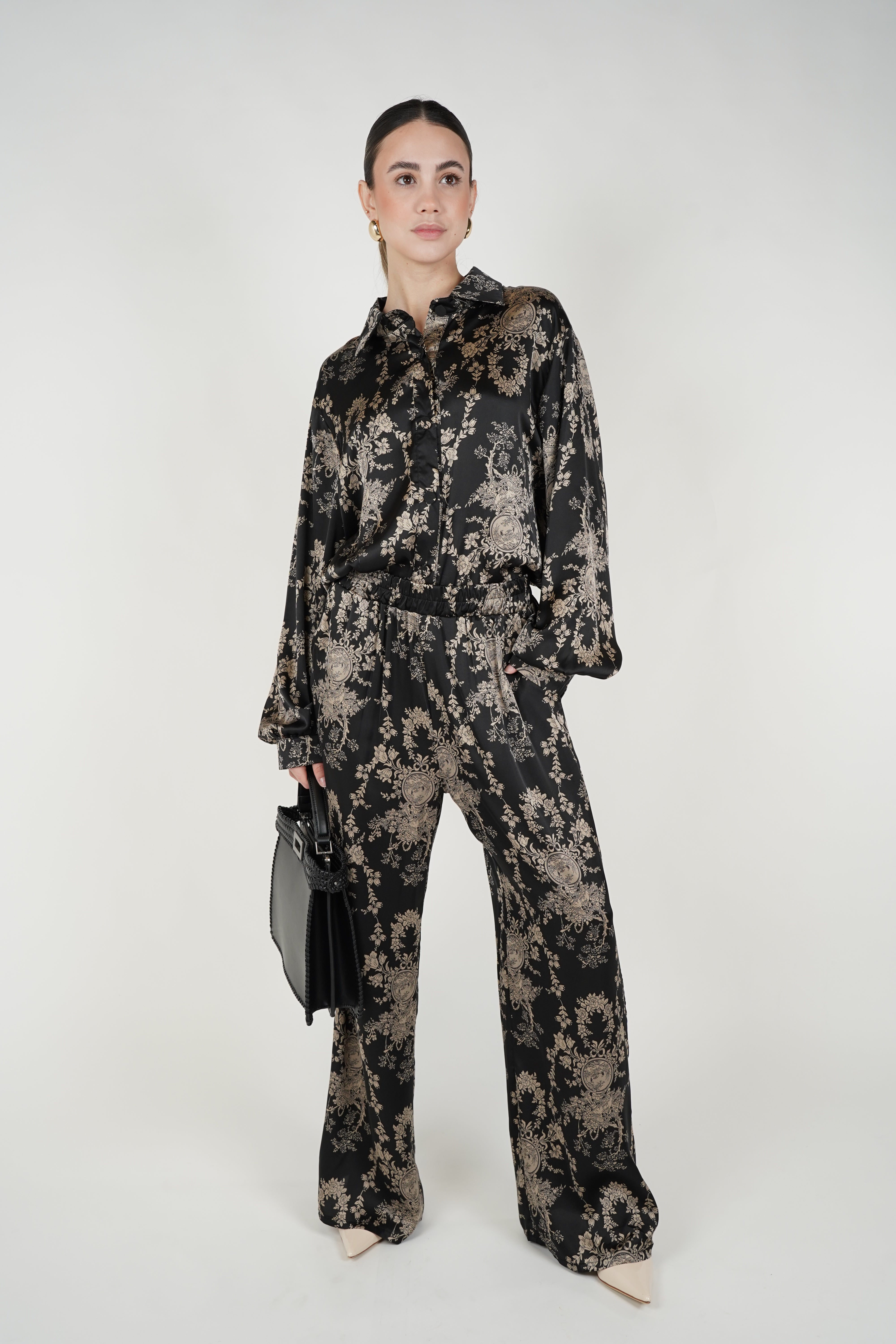 Celorin Tiger Stamped Pants Set