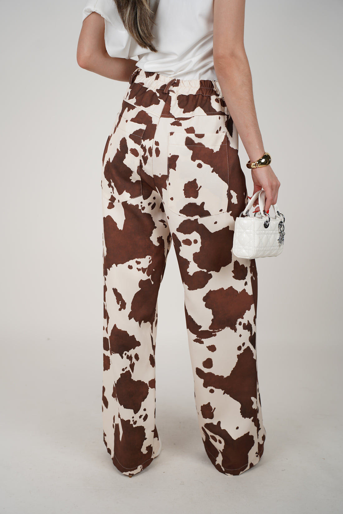Lilianita Cow Bottoms – Bold Print, Effortless Elegance