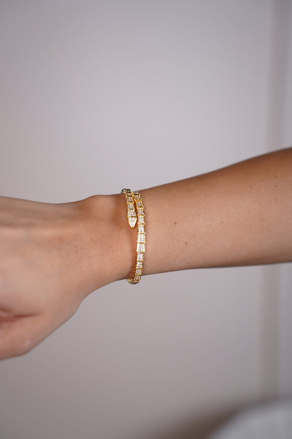 Slither Diamond Bracelet - Carema Boutique