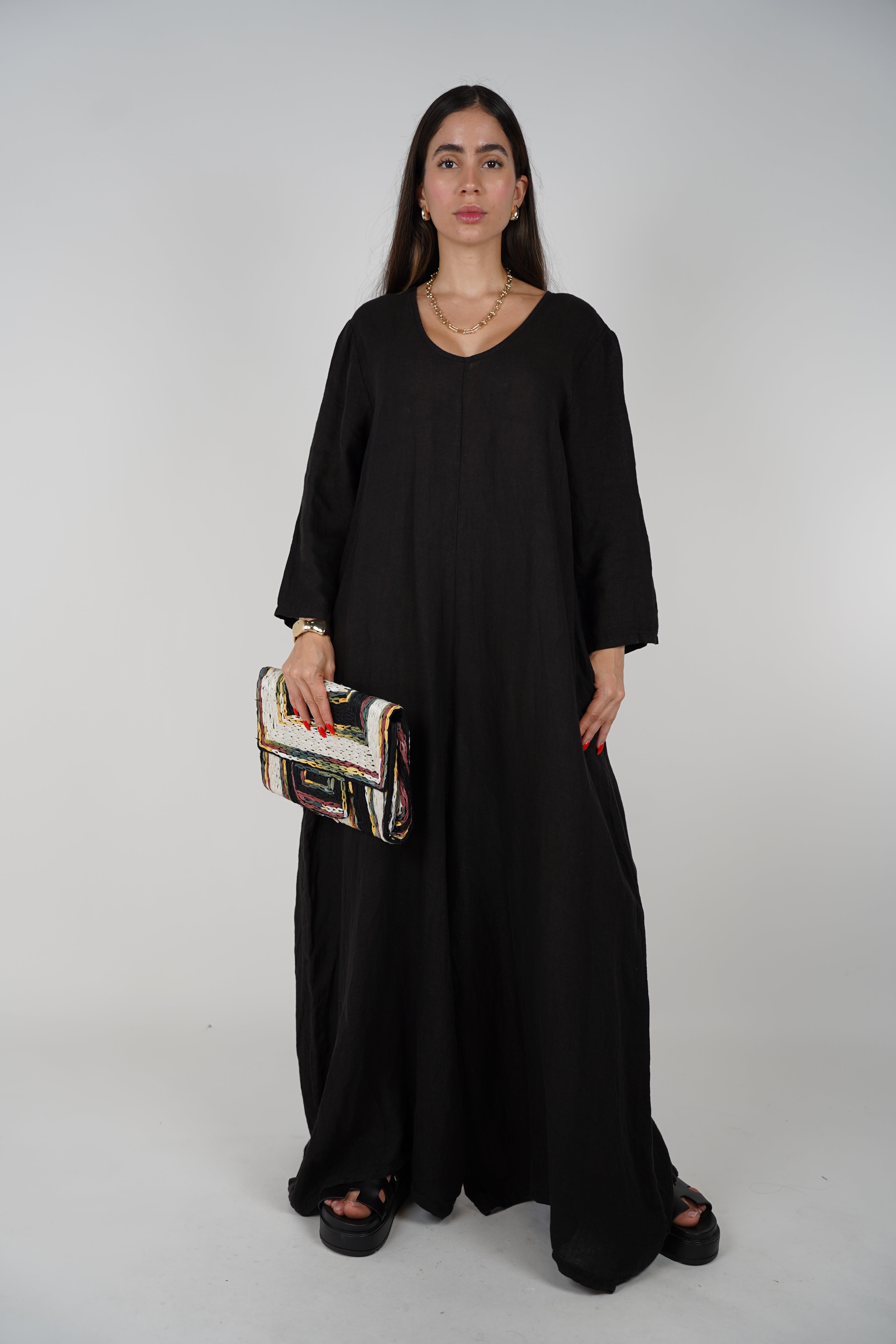 Alina Linen Jumpsuit – Effortless Style Meets All-Day Comfort