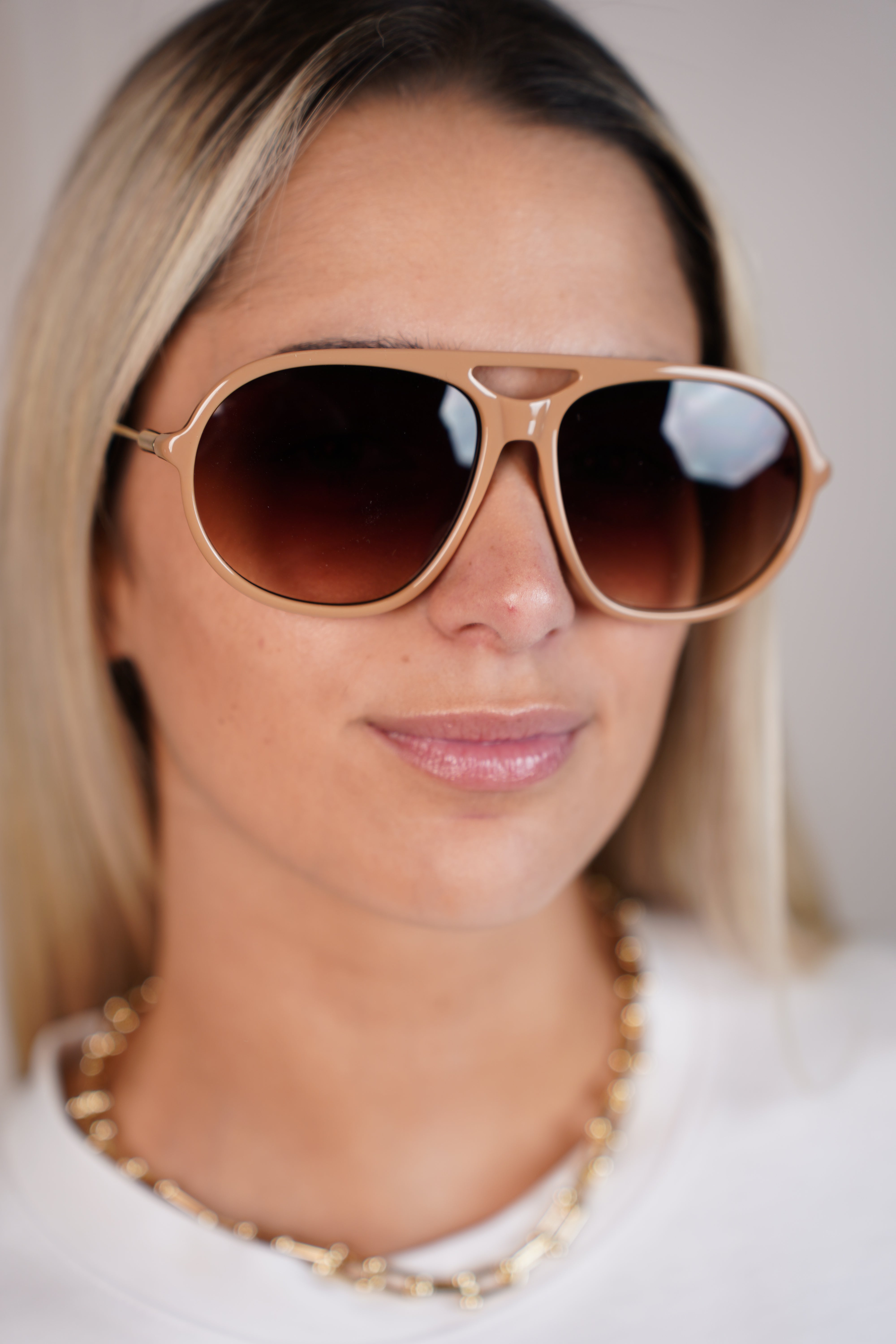 Moraima Oversized Aviator Sunglasses – Bold Frame Shades in 5