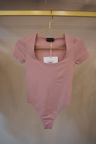 Hailey Square Neck Bodysuit - Carema Boutique