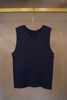 Round Neck No Sleeves Basics - Carema Boutique