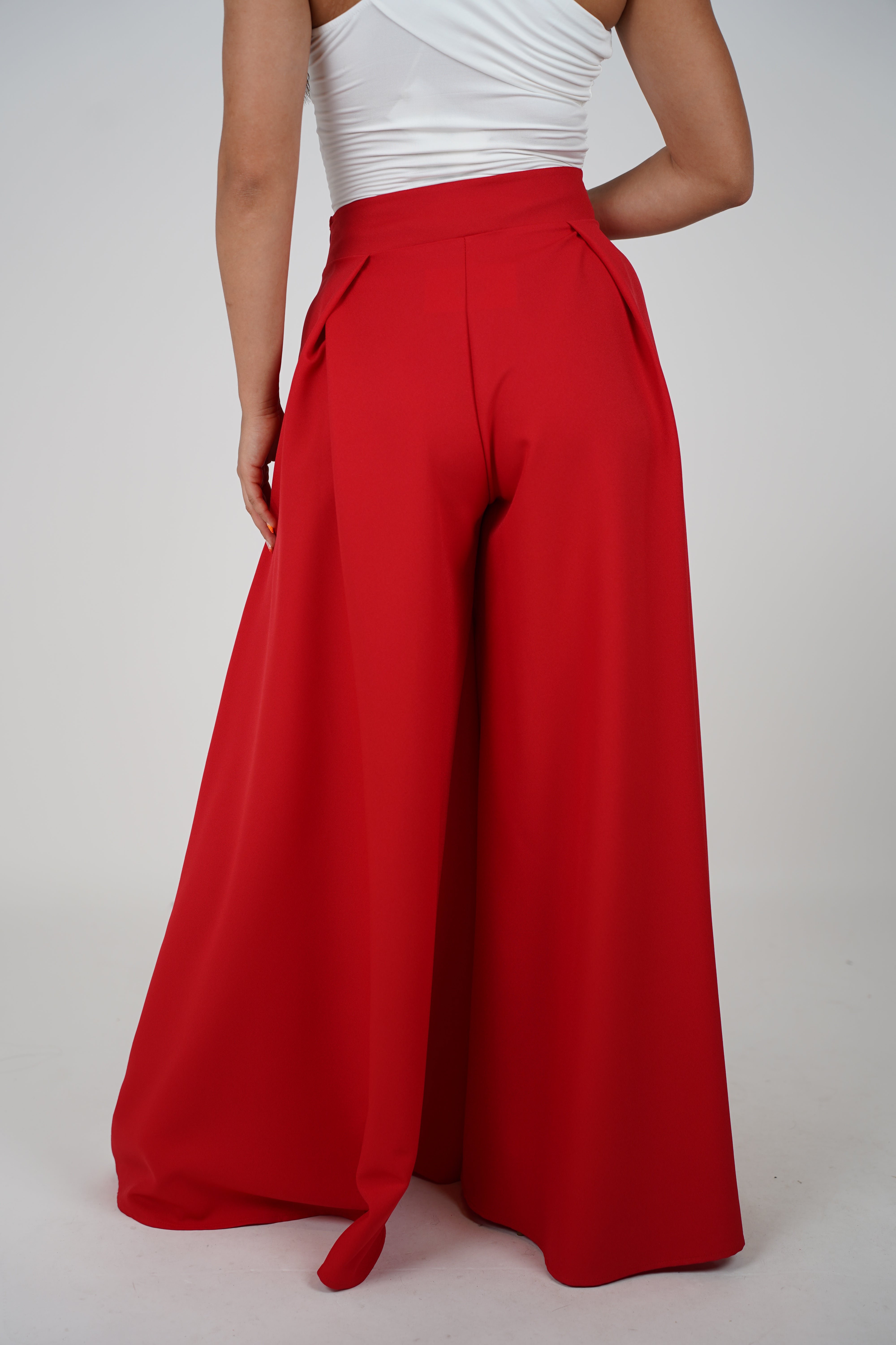 Berta Palazzo Pants – Bold Flow & Effortless Elegance