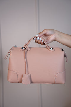 RosaMarie Soft Ruched Shoulder Bag – Gathered Top Handle Purse in 5 Colors