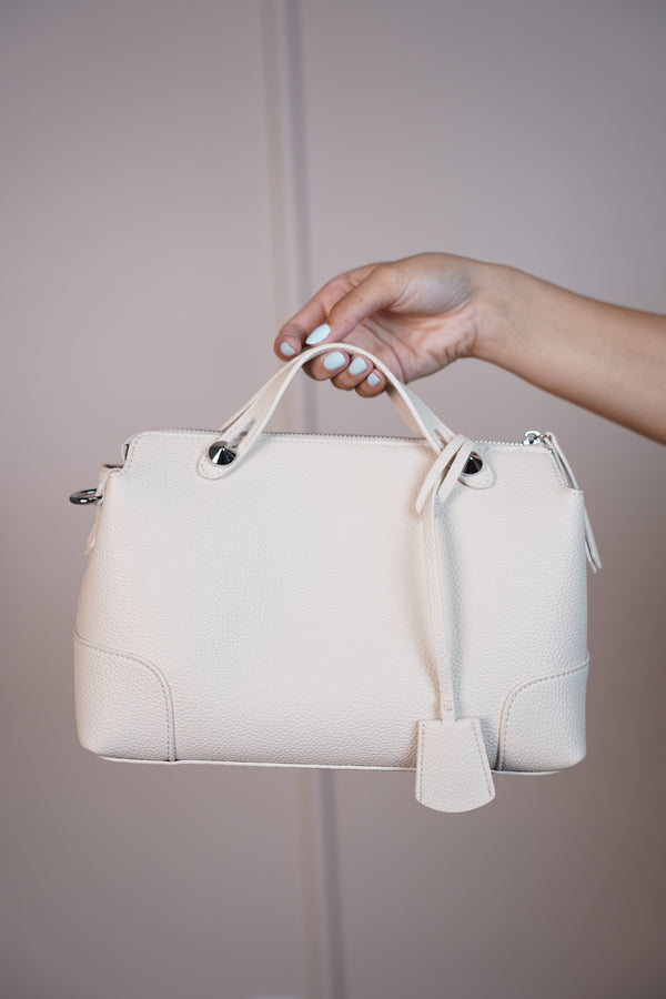RosaMarie Soft Ruched Shoulder Bag – Gathered Top Handle Purse in 5 Colors
