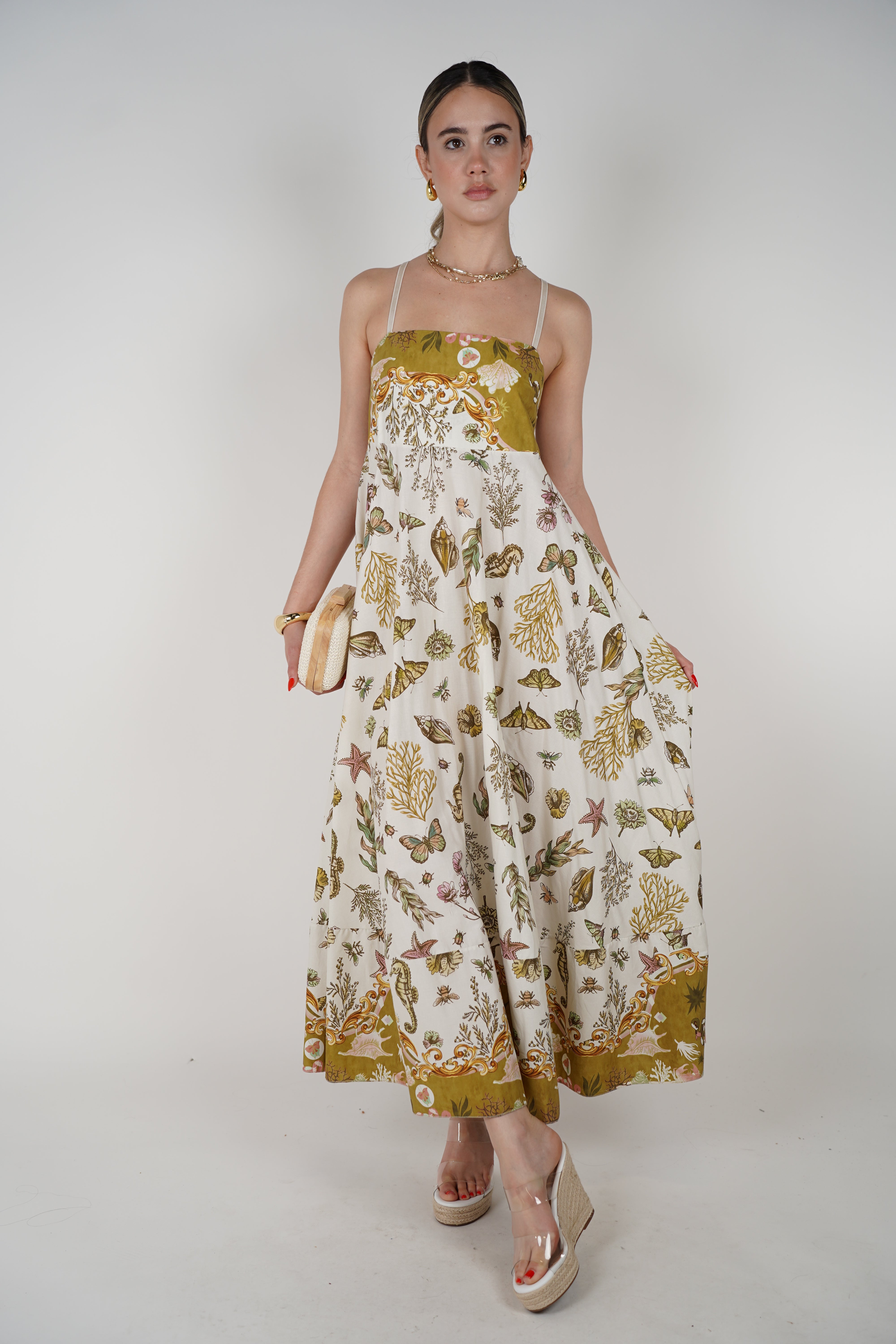Lari Butterfly Maxi Dress – Dreamy Nature-Inspired Elegance