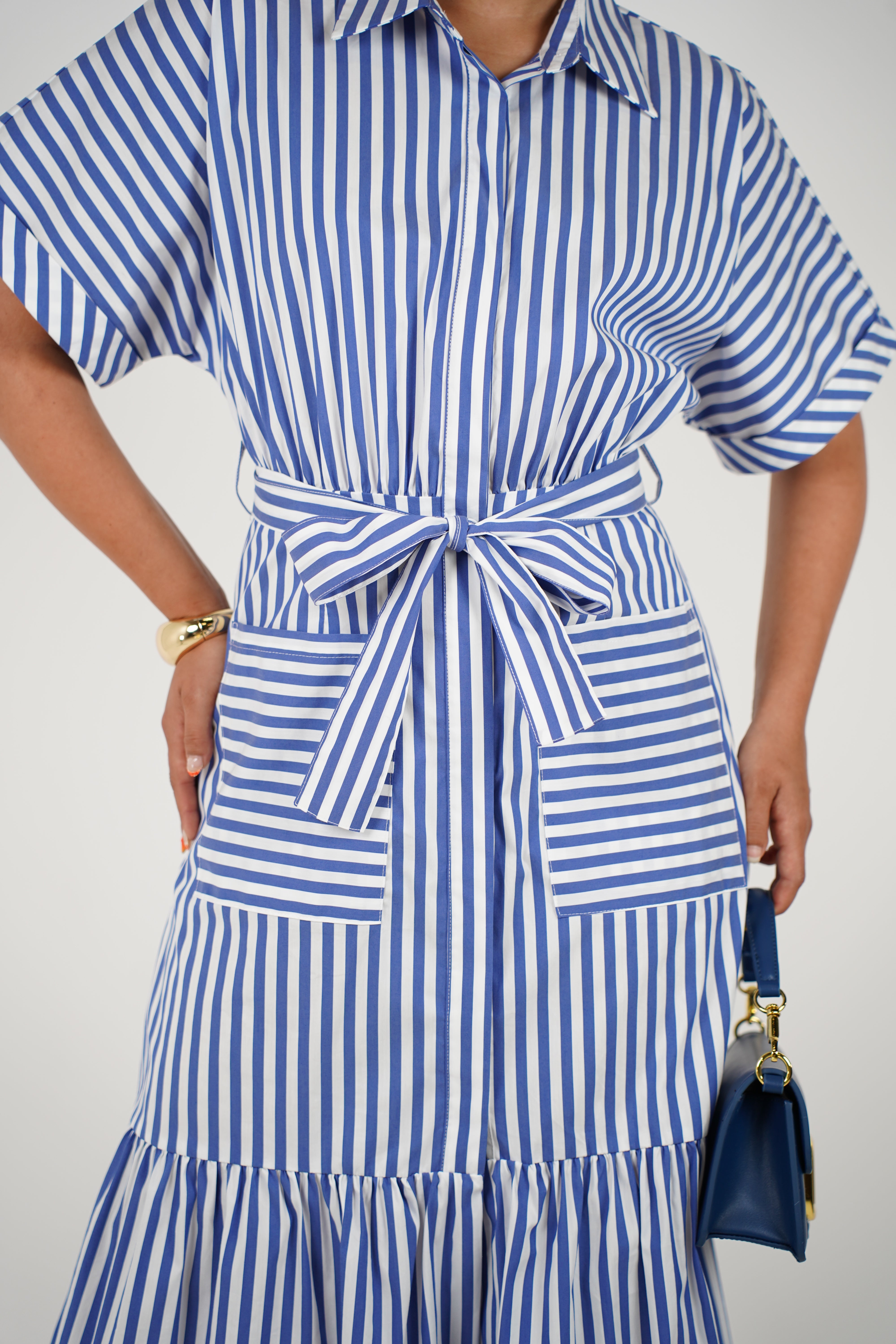 Rilaya Striped Maxi Dress – Casual Chic with a Nautical Twist