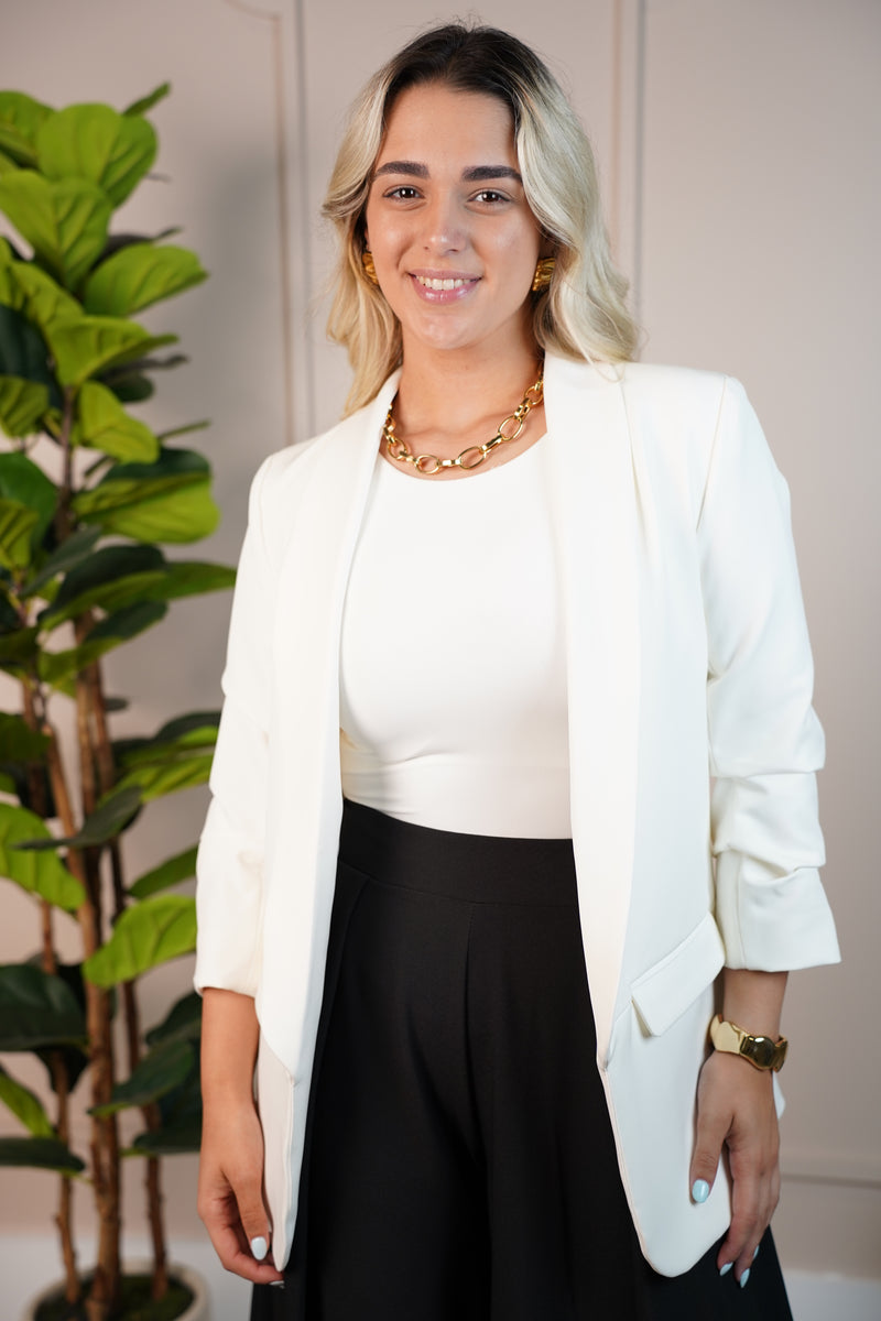 Lark Blazer – Structured Elegance in Vibrant Hues
