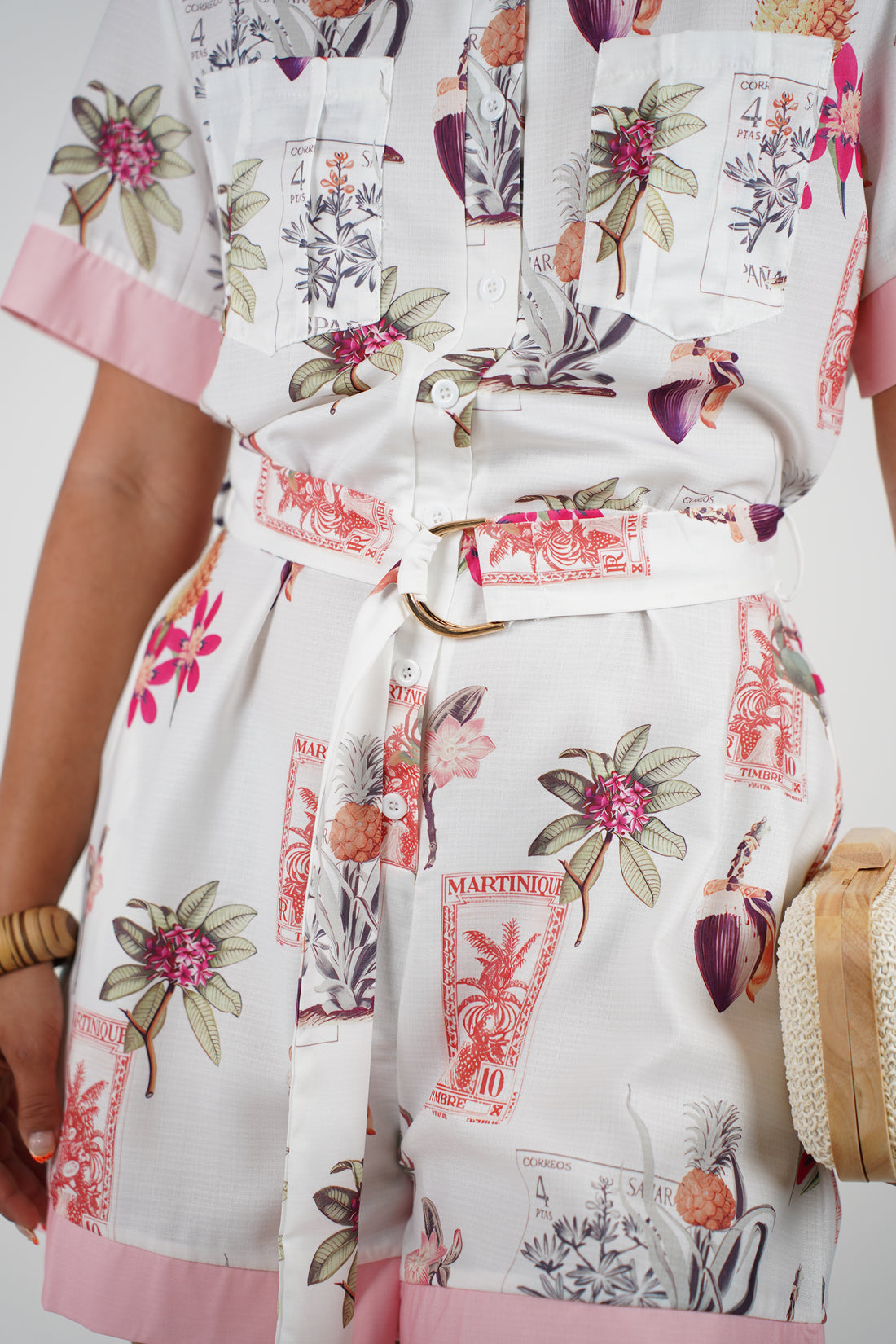 Saryna Pineapple Romper – Sweet Style with a Tropical Twist