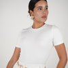 Round Neck Short Sleeve Bodysuit