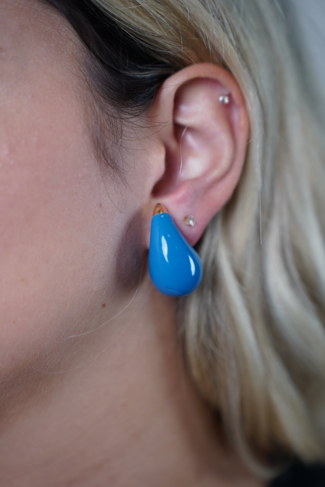 Chunky Tear Drop Earrings