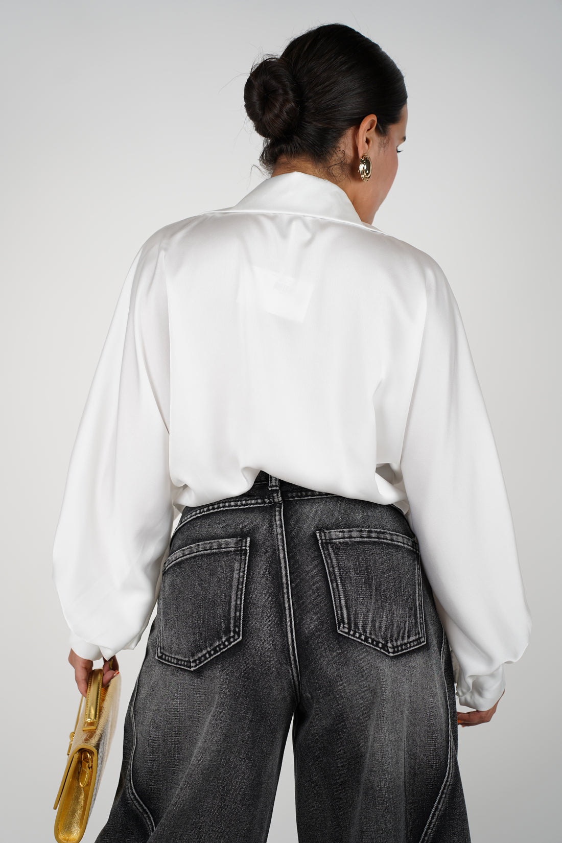 Blusa de seda Agatha