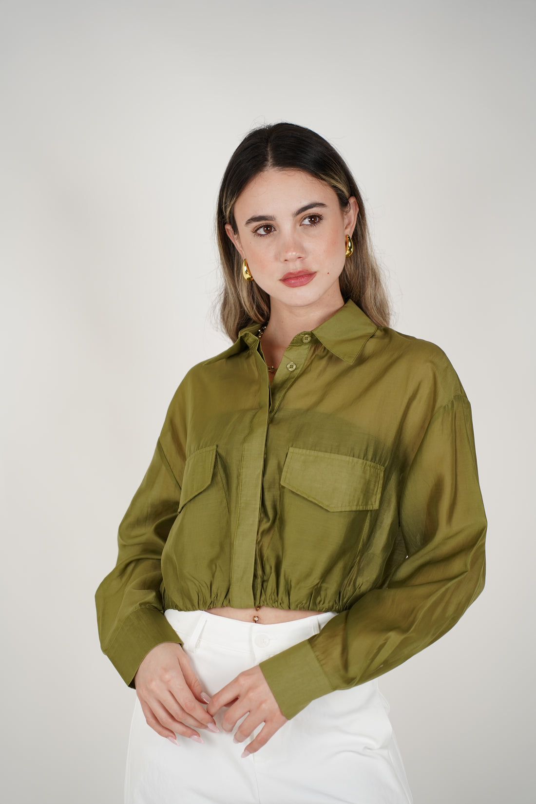 Ovia Sheer Crop Tops – Light, Airy, and Effortlessly Chic