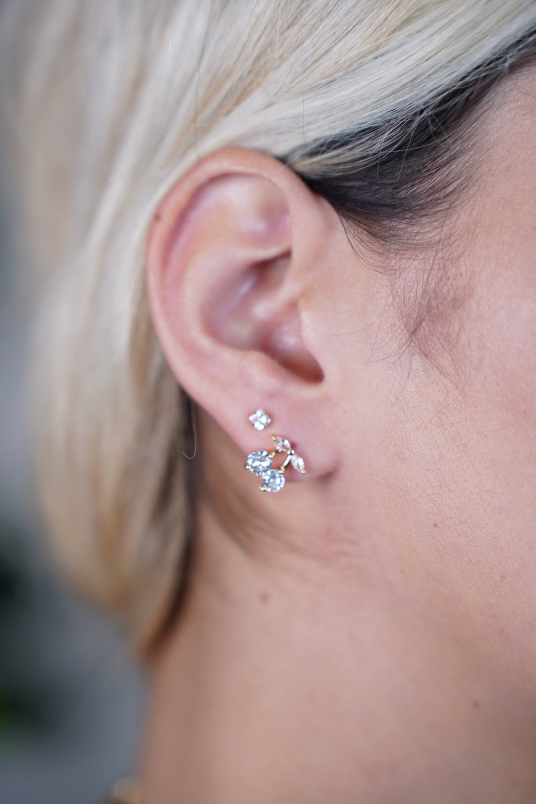 Sania Mini Cherry Earrings – Sparkly &amp; Sweet Everyday Glam