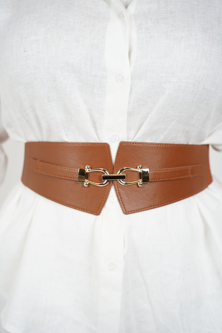 Veyra Horsebit Leather Belt – Classic Elegance, Modern Edge