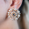 Josie Pearl Earrings – Vintage-Inspired Sparkle with Modern Elegance