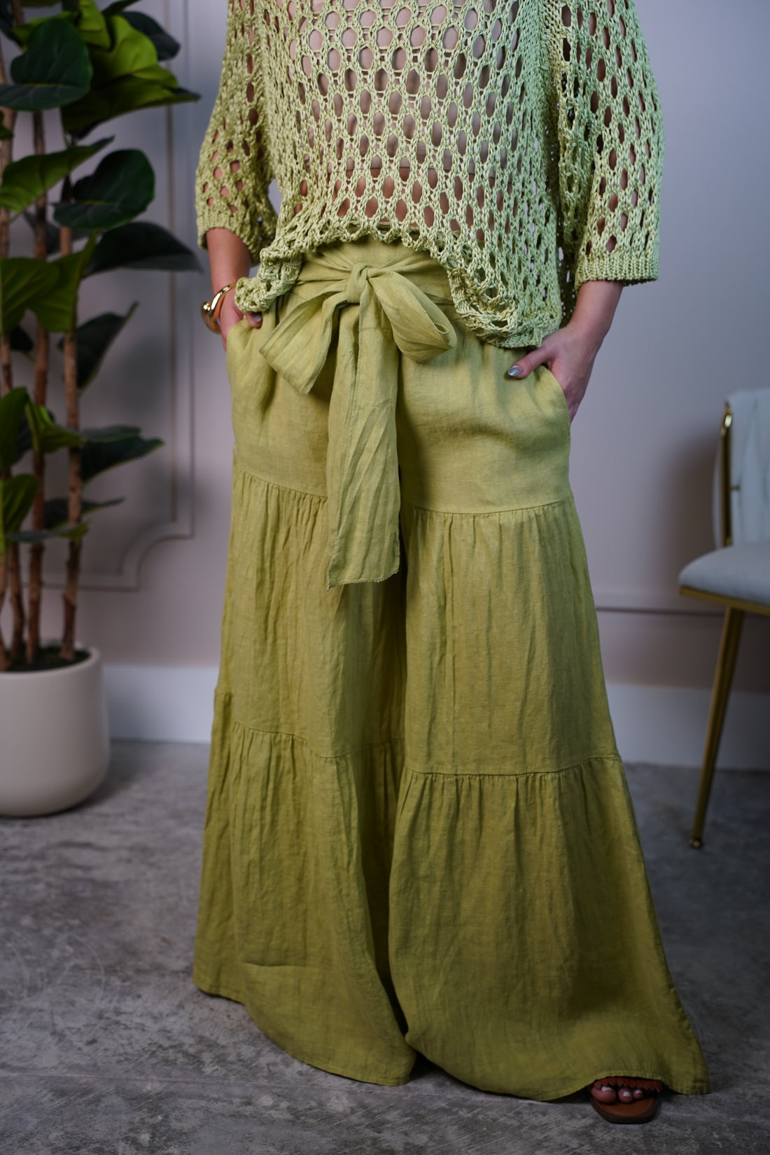Lunor Wide Leg Pants – Effortless Flow and Chic Comfort
