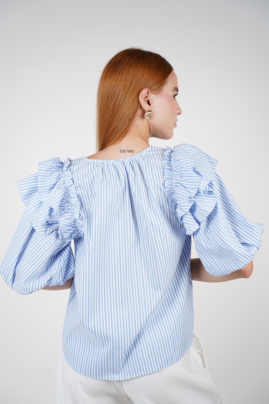 Aureva Ruffle Blouse
